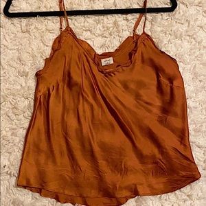 Aritzia Wilfred Silk Tank Top